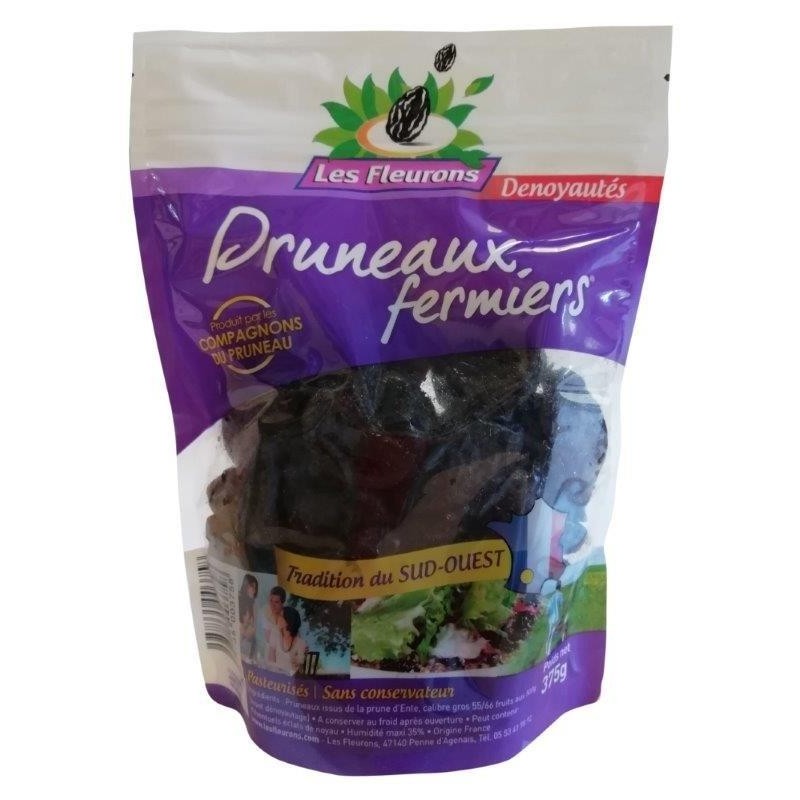 Sachet Pruneaux fermiers dénoyautés 375g